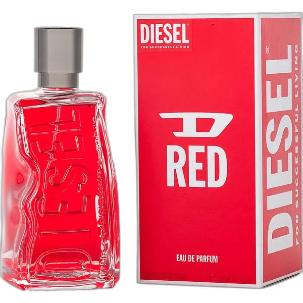Frasco del perfume Diesel D Red By Diesel Eau de Parfum