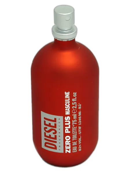 Frasco del perfume Diesel Zero Plus Masculine Eau de Cologne