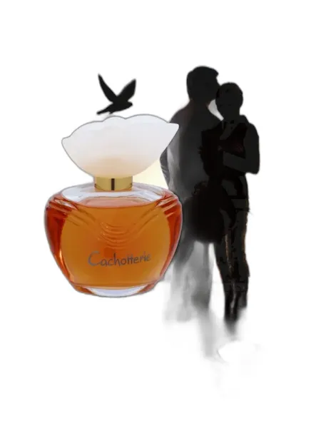 Frasco del perfume Dina Cosmetics Cachotterie