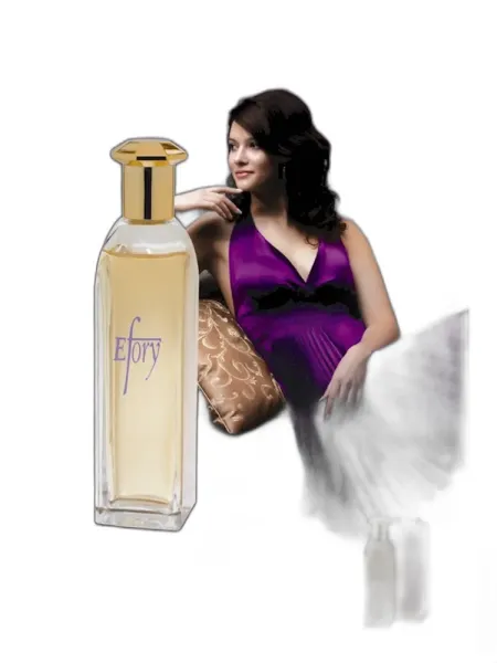 Frasco del perfume Dina Cosmetics Efory