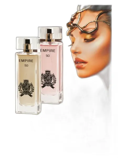 Frasco del perfume Dina Cosmetics Empire 50 Precious