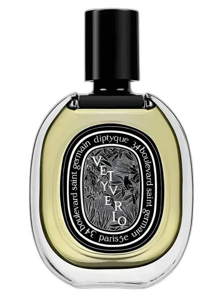 Frasco del perfume Diptyque Vetyverio Eau De Parfum unisex Eau de Parfum