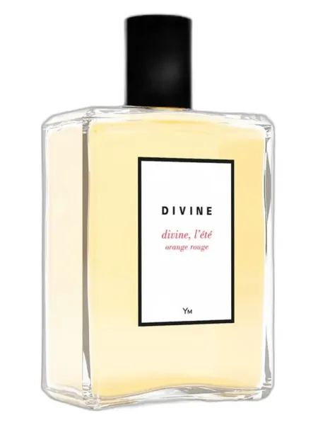 Frasco del perfume Divine l'ete Orange Rouge unisex