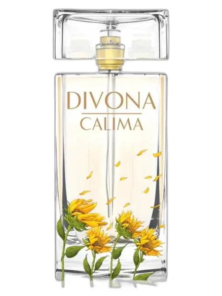 Frasco del perfume Divona Calima