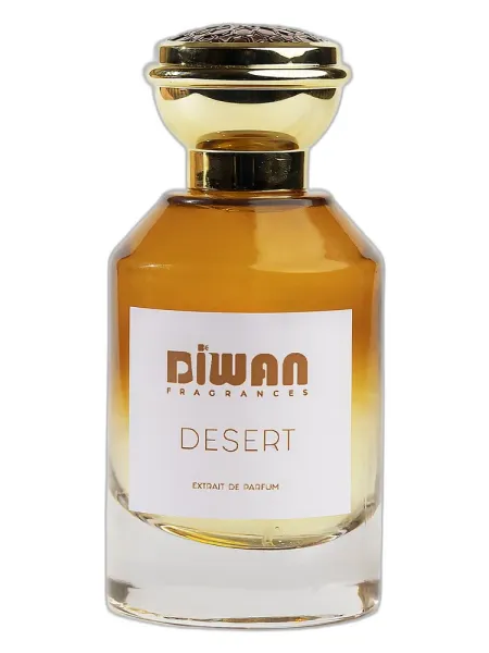 Frasco del perfume DIWAN DESERT Extrait de Parfum unisex Extrait