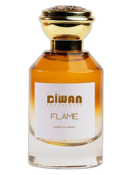 Frasco del perfume DIWAN FLAME unisex