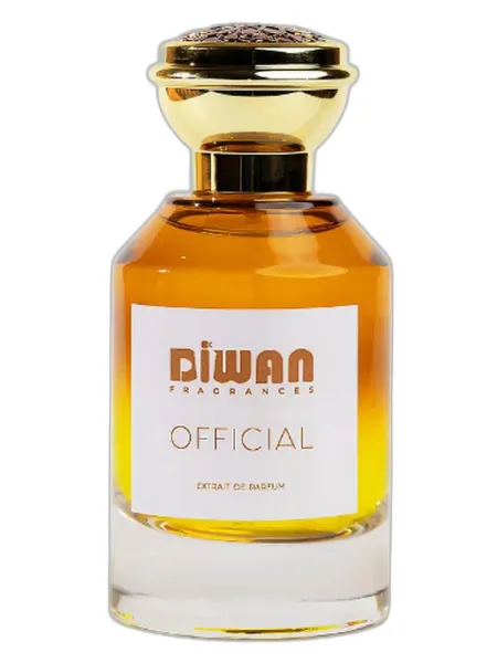 Frasco del perfume DIWAN OFFICIAL unisex