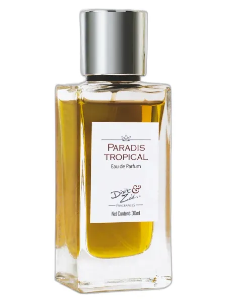 Frasco del perfume Dixit & Zak Paradis Tropical unisex