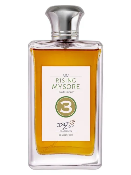 Frasco del perfume Dixit & Zak Rising Mysore 3 unisex
