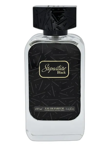 Frasco del perfume Dkhoon Emirates Signature Black unisex