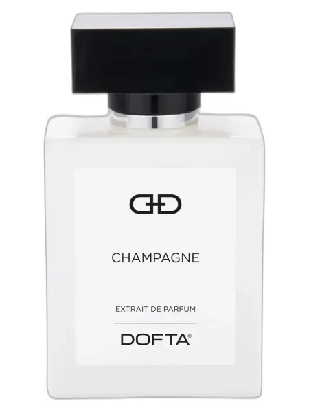 Frasco del perfume Dofta Champagne Extrait de Parfum unisex Extrait