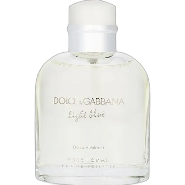 Frasco del perfume Dolce&Gabbana D & G Light Blue Discover Vulcano Pour Homme Eau de Toilette