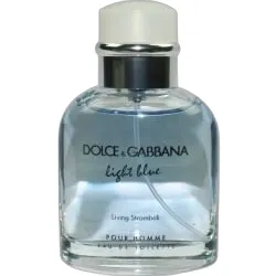 Frasco del perfume Dolce&Gabbana D & G Light Blue Living Stromboli Pour Homme Eau de Toilette