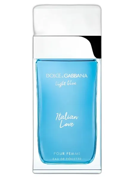 Frasco del perfume Dolce&Gabbana Light Blue Italian Love