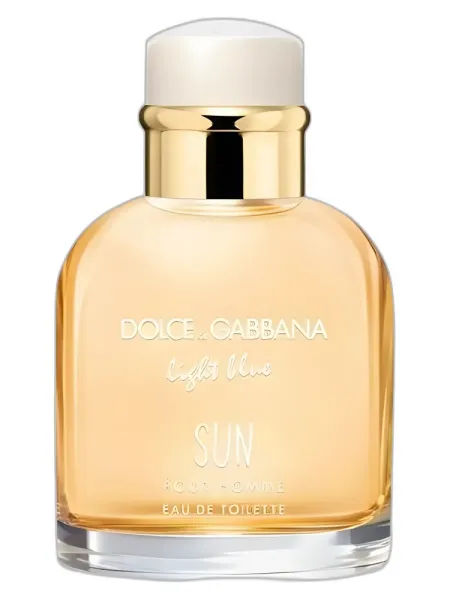 Frasco del perfume Dolce&Gabbana Light Blue Sun Pour Homme Eau de Cologne