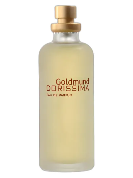 Frasco del perfume Dorissima Goldmund