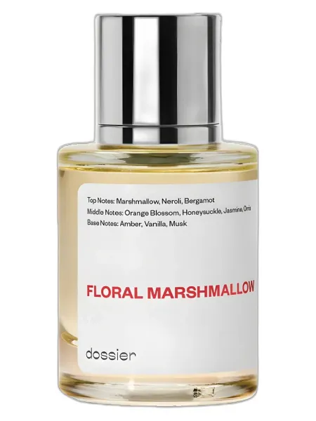 Frasco del perfume Dossier Floral Marshmallow