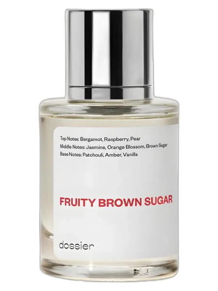 Frasco del perfume Dossier Fruity Brown Sugar