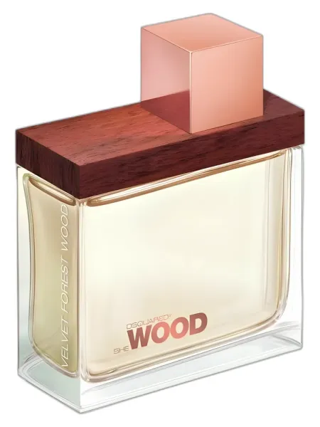 Frasco del perfume DSQUARED² She Wood Velvet Forest Wood DSQUARED2