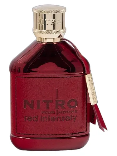 Frasco del perfume Dumont Nitro Red Intensely