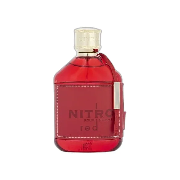 Frasco del perfume Dumont Paris Nitro Red Pour Homme Eau de Parfum