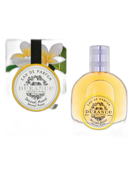 Frasco del perfume Durance en Provence Eau de Parfum Sensuel Monoi unisex Eau de Parfum