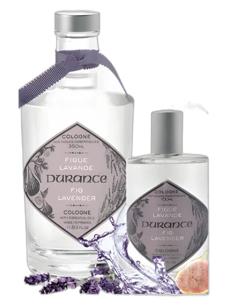 Frasco del perfume Durance en Provence Fig and Lavender unisex