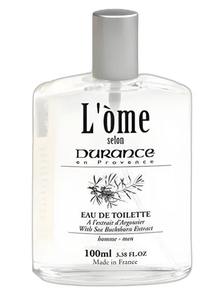 Frasco del perfume Durance en Provence L'Ome Sea Buckthorn
