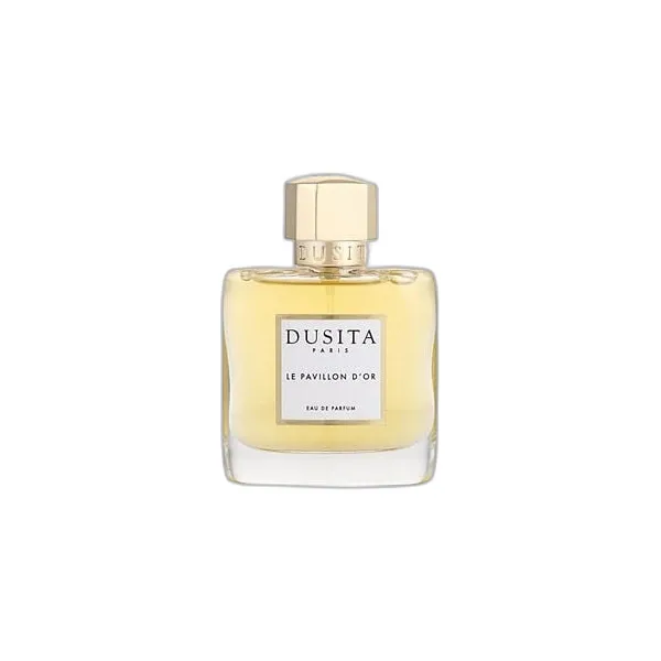 Frasco del perfume Dusita Le Pavillon d'Or Eau de Parfum