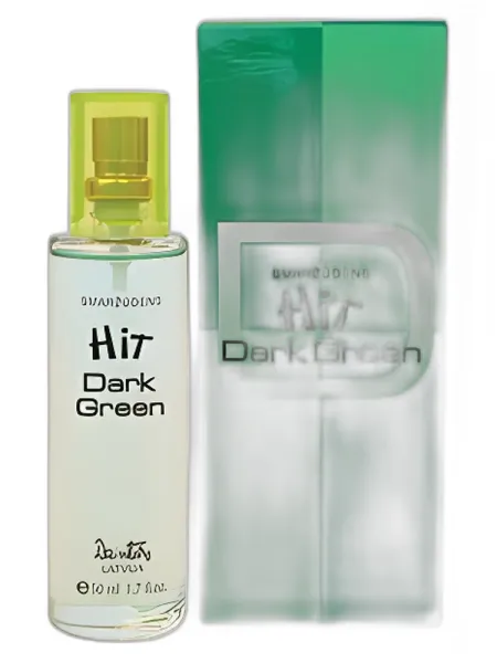 Frasco del perfume Dzintars Hit Dark Green