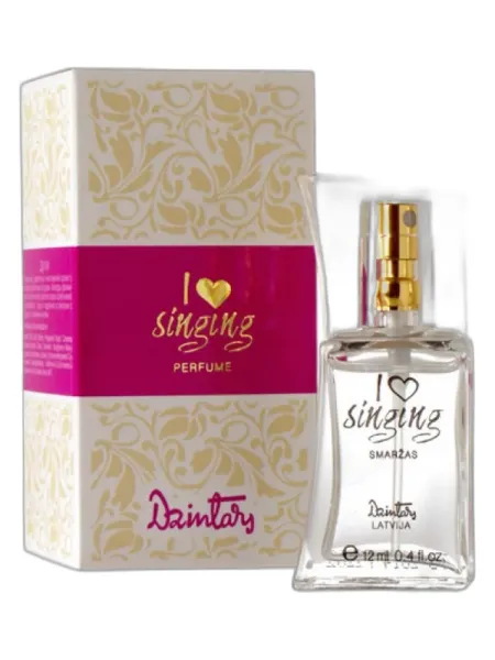 Frasco del perfume Dzintars I Love Singing