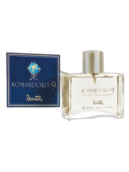 Frasco del perfume Dzintars Komandors 9