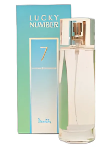 Frasco del perfume Dzintars Lucky Number 7