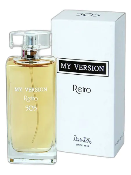 Frasco del perfume Dzintars My Version Retro 505