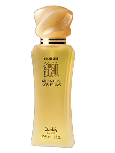 Frasco del perfume Dzintars Ridzinieces noslepums