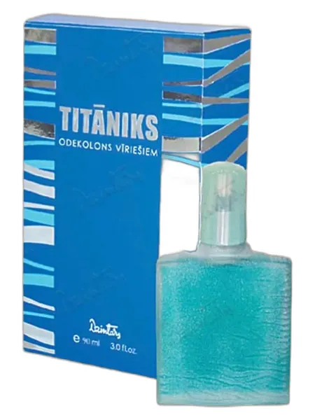 Frasco del perfume Dzintars Titaniks
