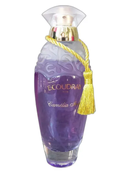 Frasco del perfume E. Coudray Camelia Iris E. Coudray