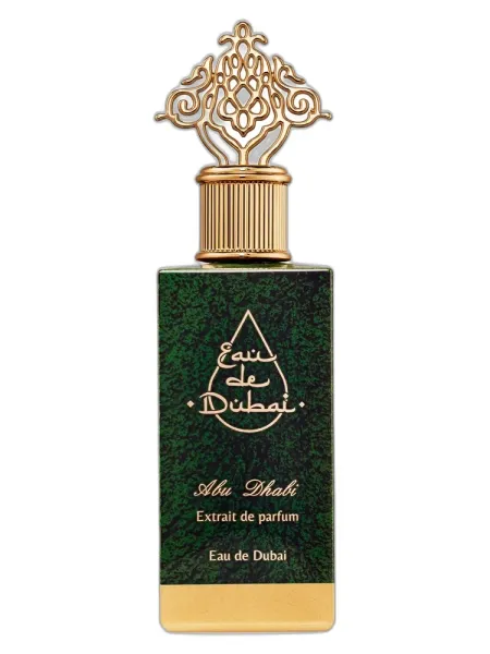 Frasco del perfume Eau de Dubai Abu Dhabi unisex