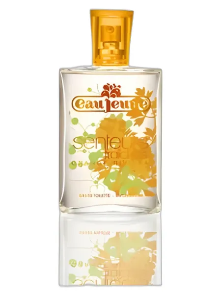 Frasco del perfume Eau Jeune Orange Riviera