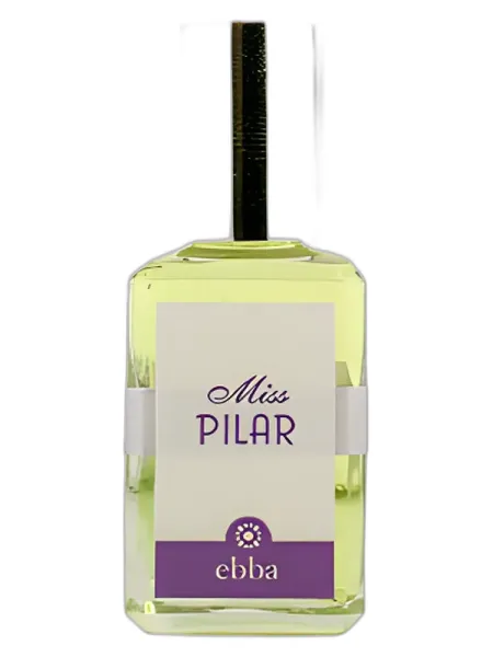 Frasco del perfume Ebba Los Angeles Miss Pilar