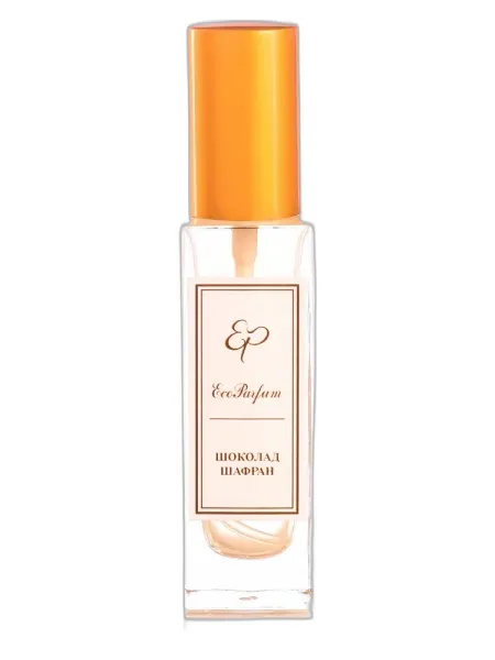 Frasco del perfume EcoParfum Chocolate saffron Eau de Parfum