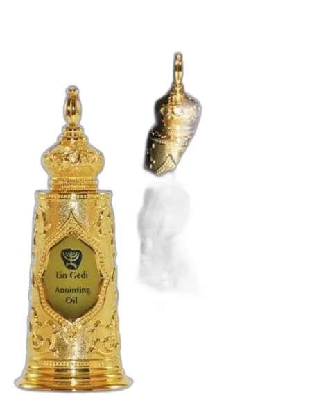 Frasco del perfume Ein Gedi Light of Jerusalem Gold Torah unisex