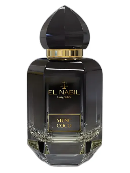 Frasco del perfume El Nabil Musc Coco unisex