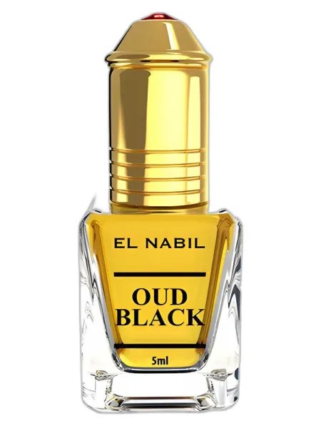 Frasco del perfume El Nabil Oud Black