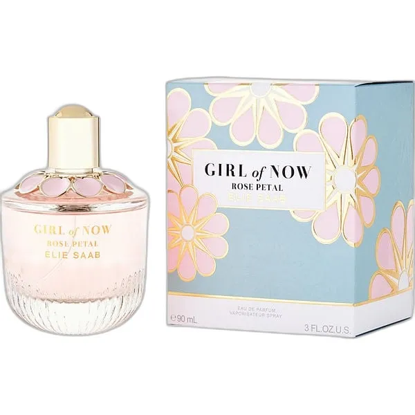 Frasco del perfume Elie Saab Girl Of Now Rose Petal Eau de Parfum