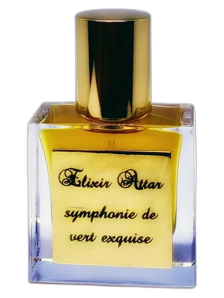 Frasco del perfume Elixir Attar Symphonie De Vert Exquise unisex