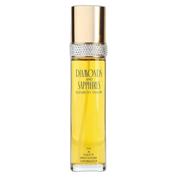 Frasco del perfume Elizabeth Taylor Diamonds & Sapphires Eau de Toilette