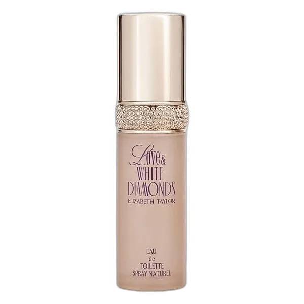 Frasco del perfume Elizabeth Taylor Love & White Diamonds Eau de Toilette