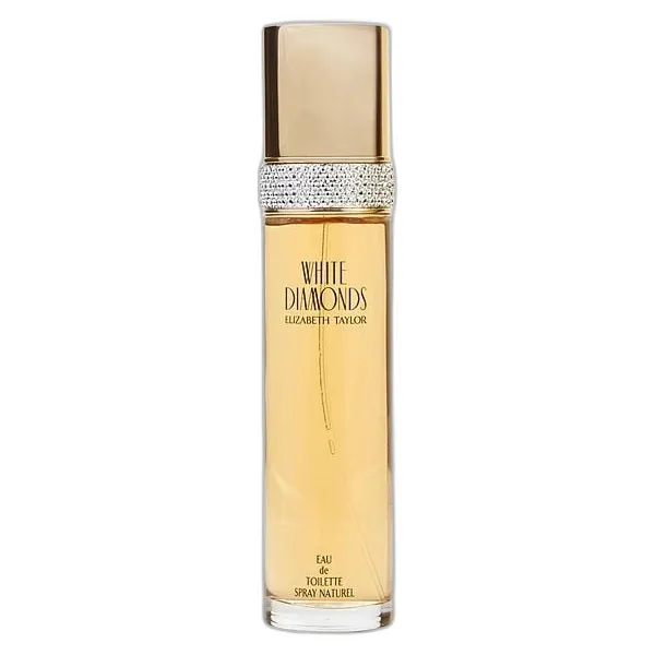 Frasco del perfume Elizabeth Taylor White Diamonds Eau de Toilette