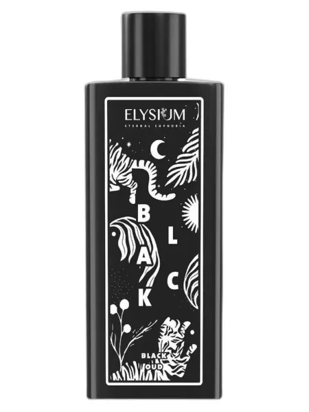Frasco del perfume Elysium Black unisex
